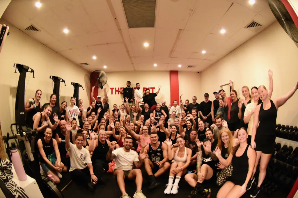 Open day at Tia's gym with its foundation members