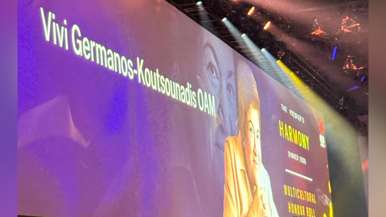 The late Vivi Germanos-Koutsounadis inducted into NSW Multicultural Honour Roll