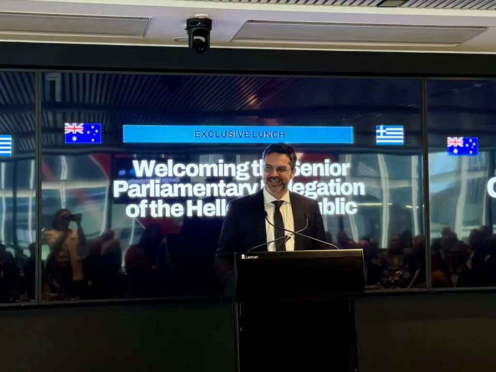 business sydney hellenic parliament delegation