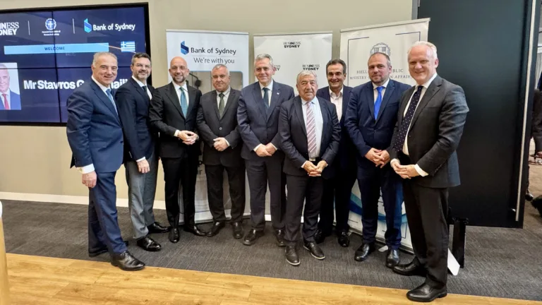 Hellenic Parliament delegation strengthens Greece-Australia ties at Business Sydney gathering