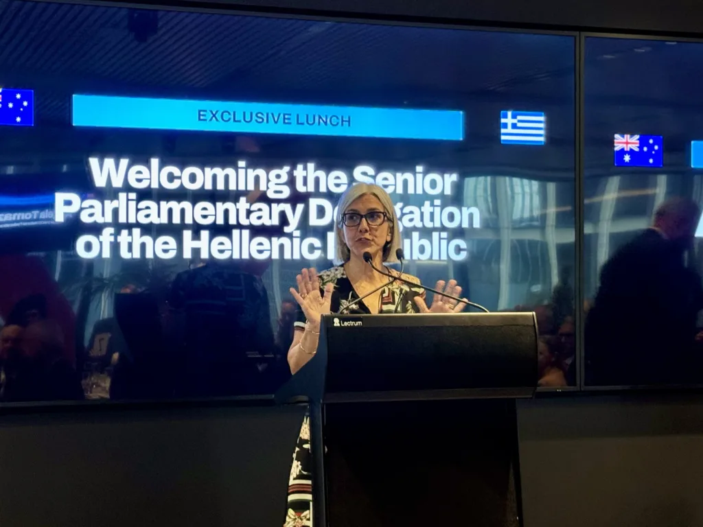 business sydney hellenic parliament delegation