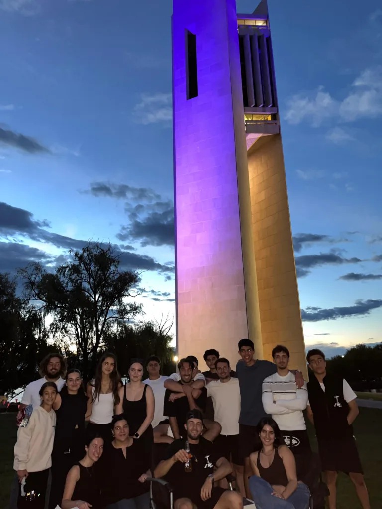 canberra blue and white greek independence day