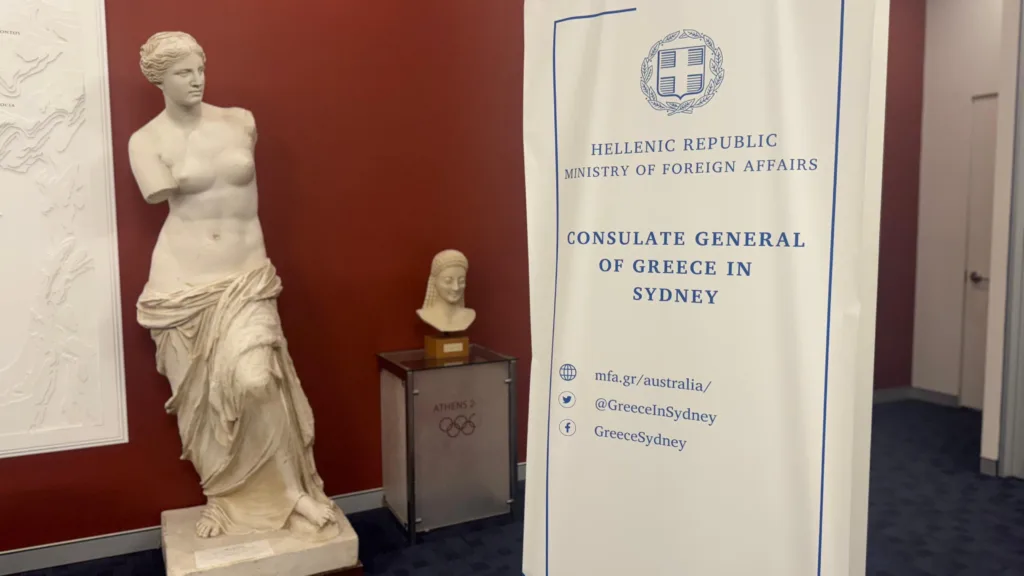 consulate of greece in sydney