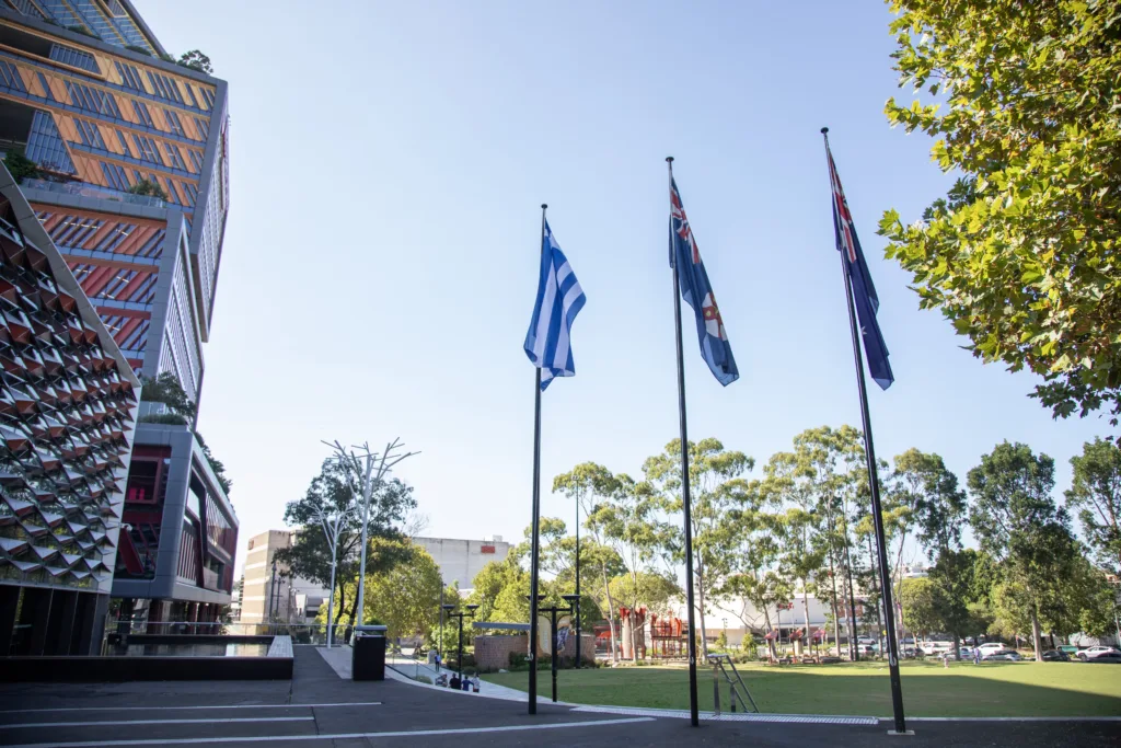 greek flag independence day earlwood bankstown (2)
