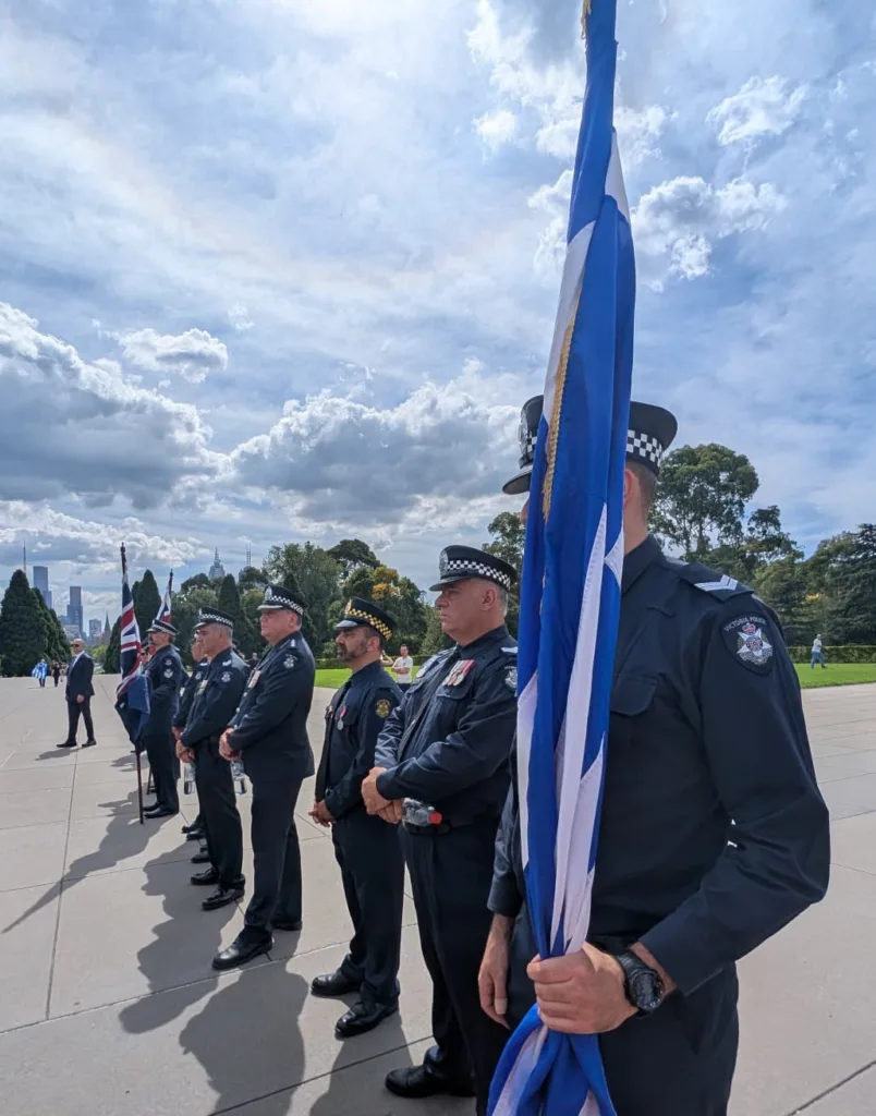 greek independence day in melbourne at the shrine