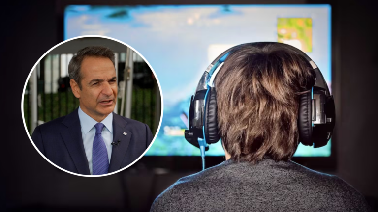 Mitsotakis signals age limits for gaming, online gambling following social media ban