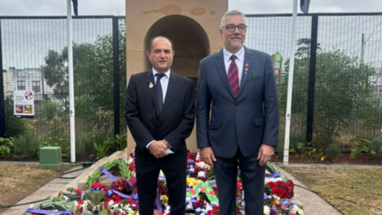 Cyprus recognised at Lakemba ANZAC Service