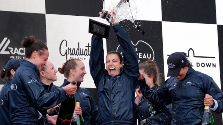 Annie Anezakis leads Oxford to first boat race win in a decade