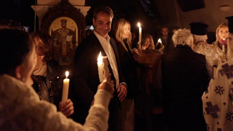 Greek PM Mitsotakis marks Easter in Crete as traditions celebrated nationwide
