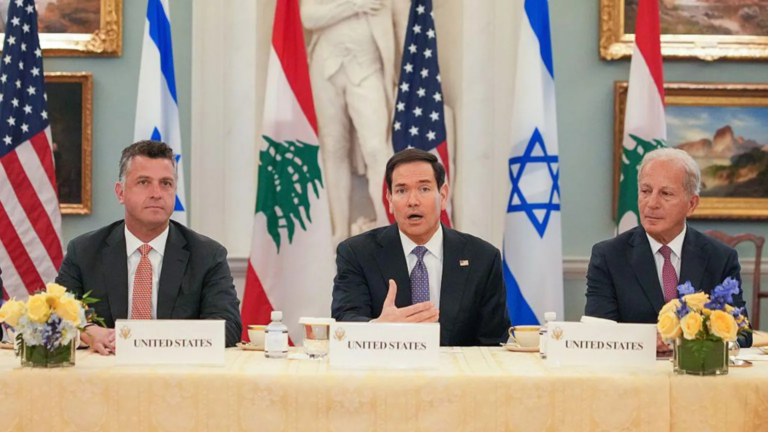 Israel and Lebanon hold first direct talks in over 30 years as push for de-escalation grows