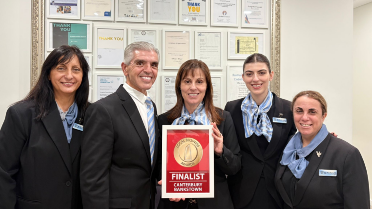 Acropolis Funerals named finalist in 2026 Canterbury Bankstown Business Awards