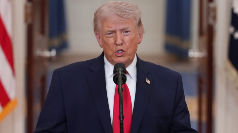Trump claims Iran’s military ‘decimated’ in White House address on Middle East conflict