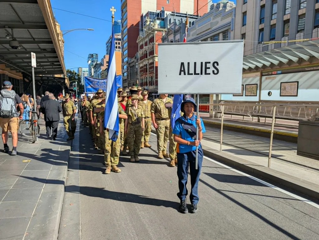 anzac day in melbourne