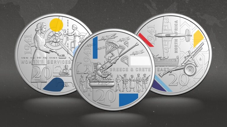 Royal Australian Mint honours Greece and Crete campaign with new commemorative coin