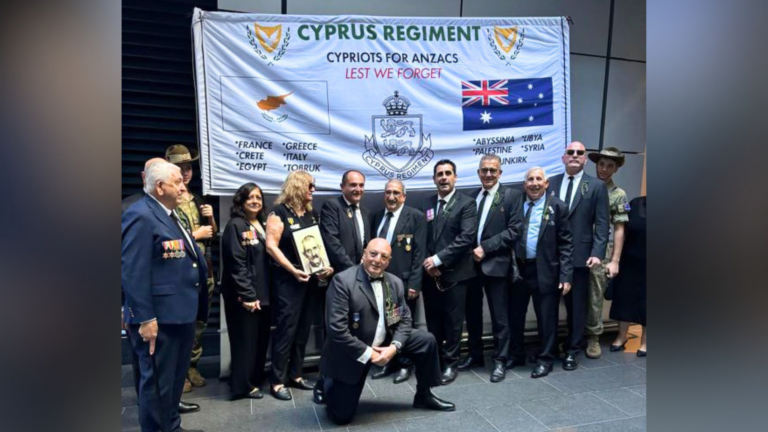 Cypriots for ANZACs: Placing Cyprus’ wartime legacy on the map in Sydney