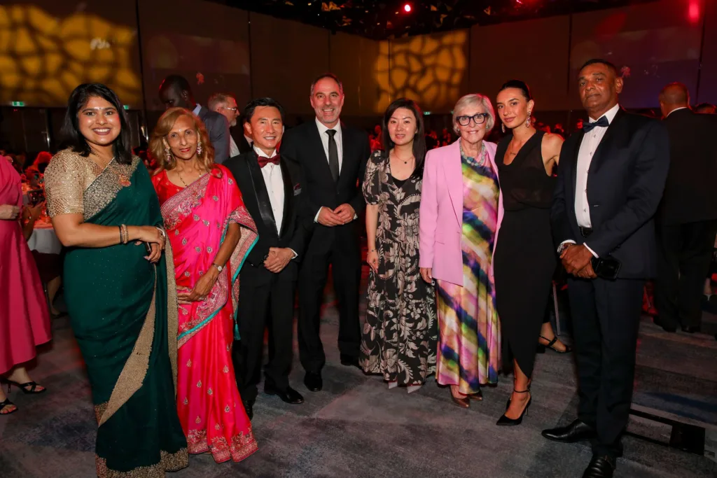 At the premiers harmony dinner