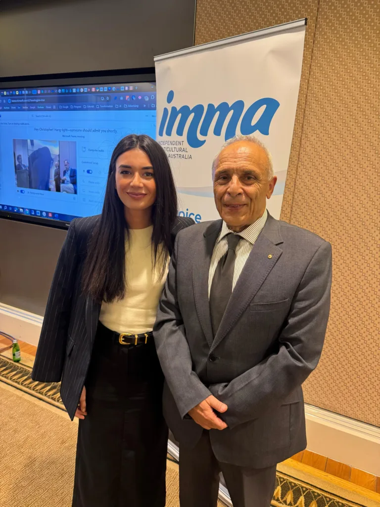 Dimitra Skalkos and Dr Hass Dillal