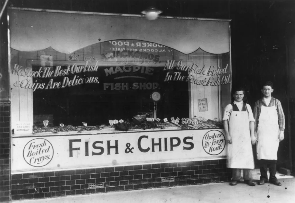 Milk bars and fish and Chips shops were the places where the HellenicGreek Herald was for sale.