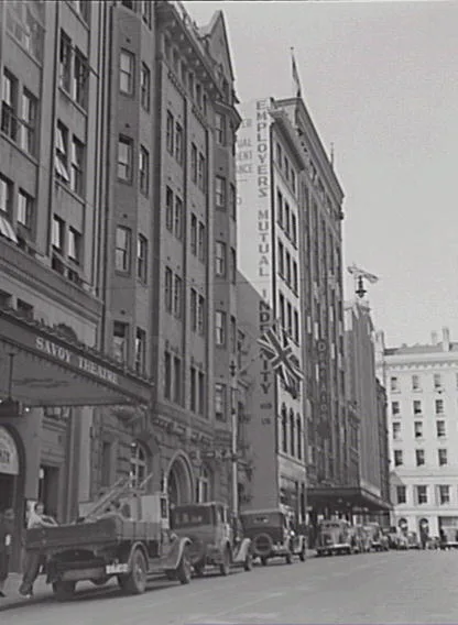 Savoy Theatre Sydney's Blight Street 1930's