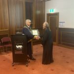 The Very Reverend Fr. Diogenis Patsouris OAM receives Civic Award from Mayor Coxen