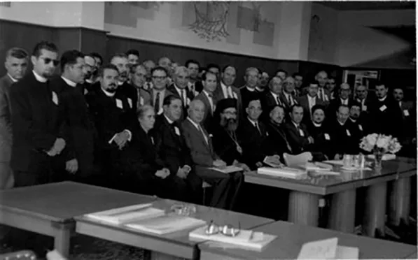 The fist Clergy-Liaty Assmbly of the Greek Orthodoxy in Australia (1960) (1)