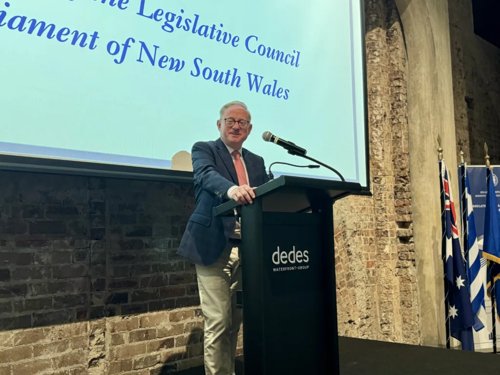 consul general of greece in sydney book launch 100 years