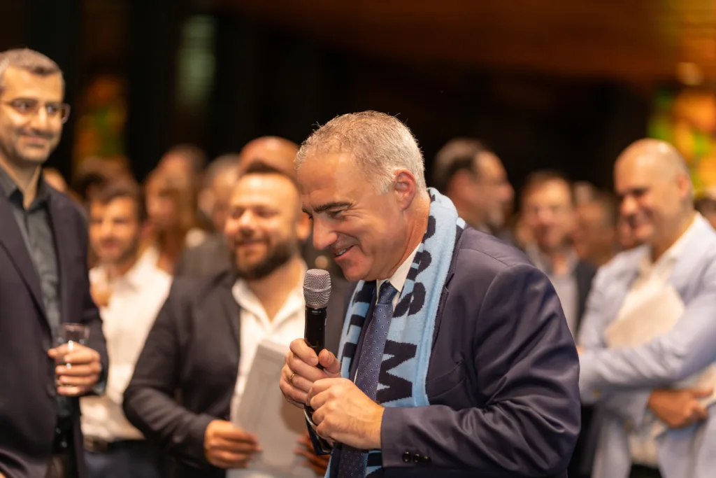 emcee and executive director at business sydney paul nicolaou