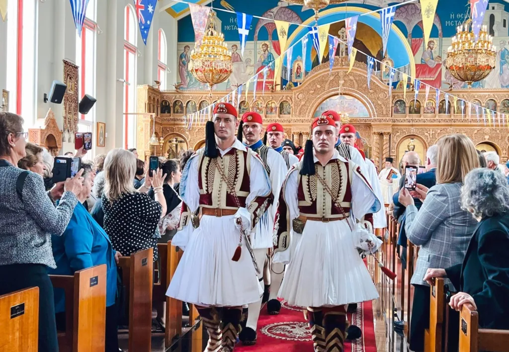 evzones in adelaide
