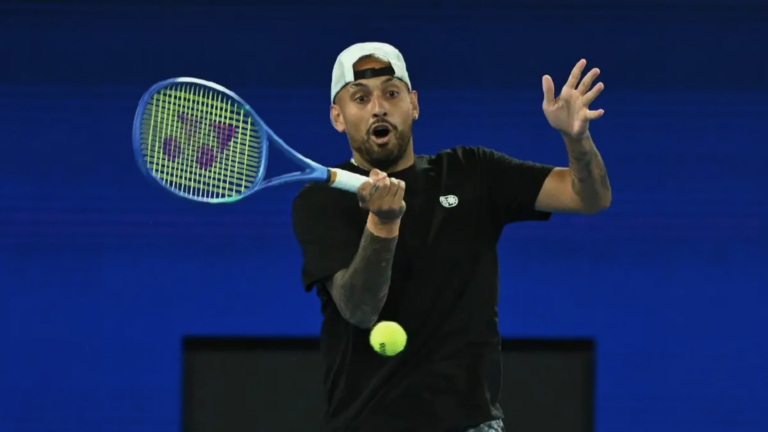 Nick Kyrgios falls in Stuttgart but shows signs of progress on return