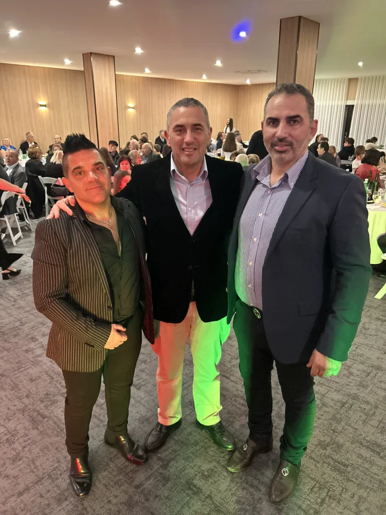 (L-R) Lambros Giannacopoulis (Vice President of ESSA), Hon. Tom Koutsantonis MP, Spiro Perdikoyiannis (President of ESSA).