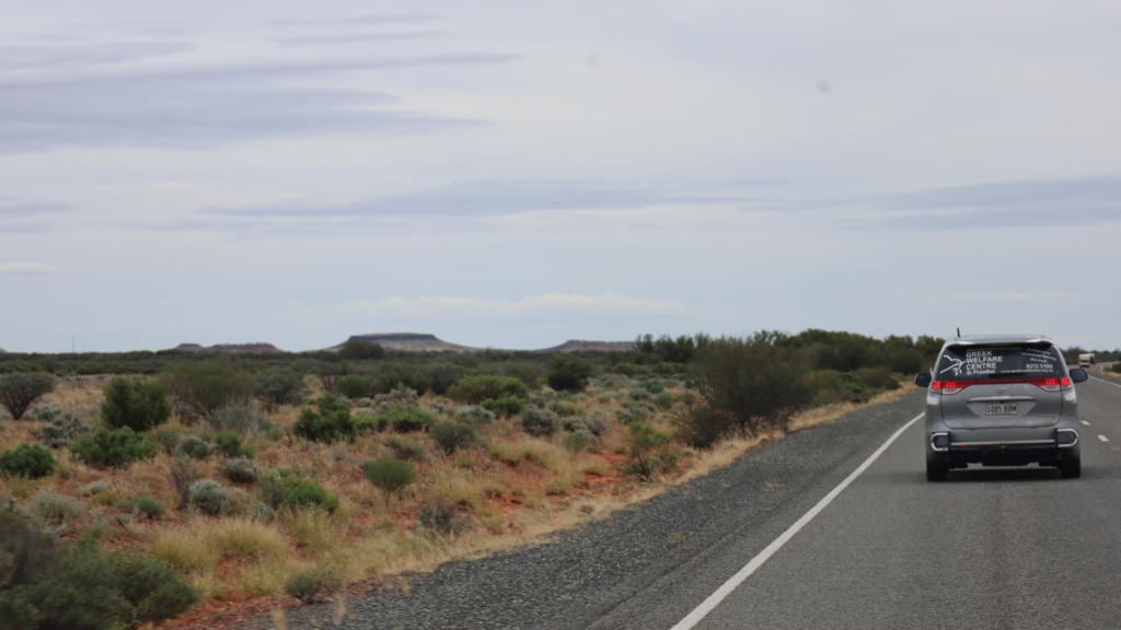 His Grace Bishop Silouan of Adelaide road trip outback