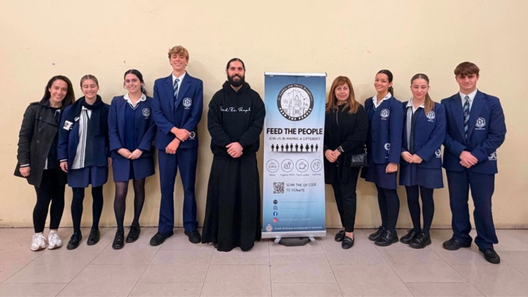 St Spyridon College students support Feed the People initiative