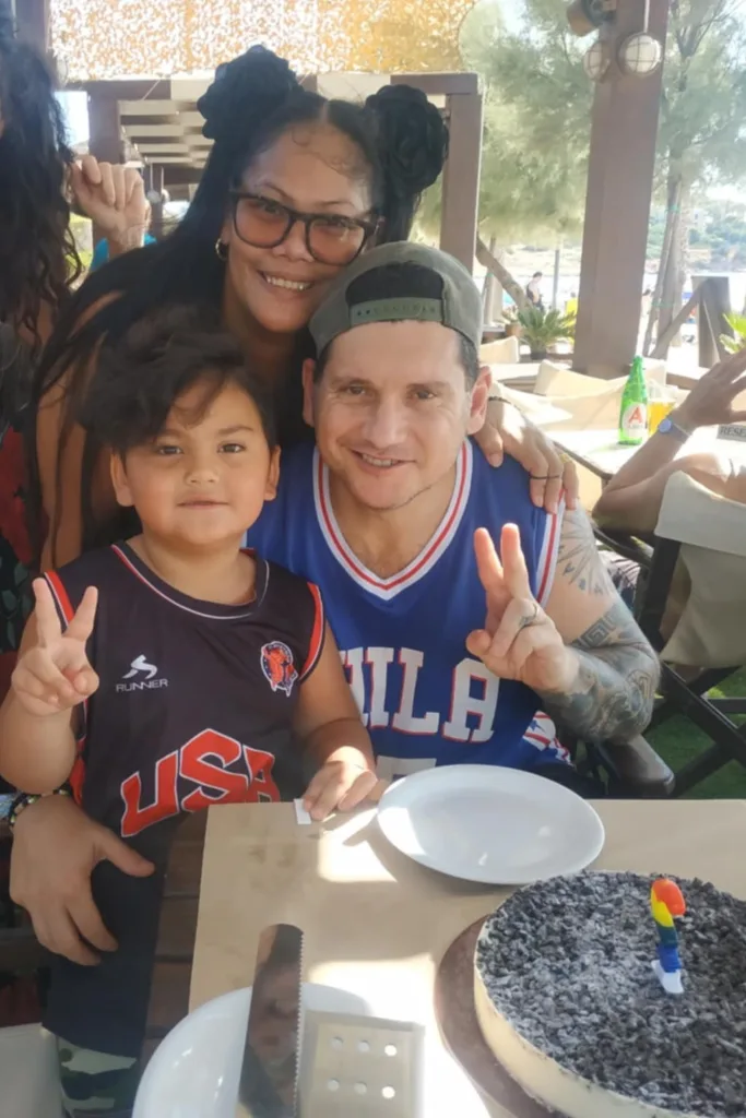 Mitch and family