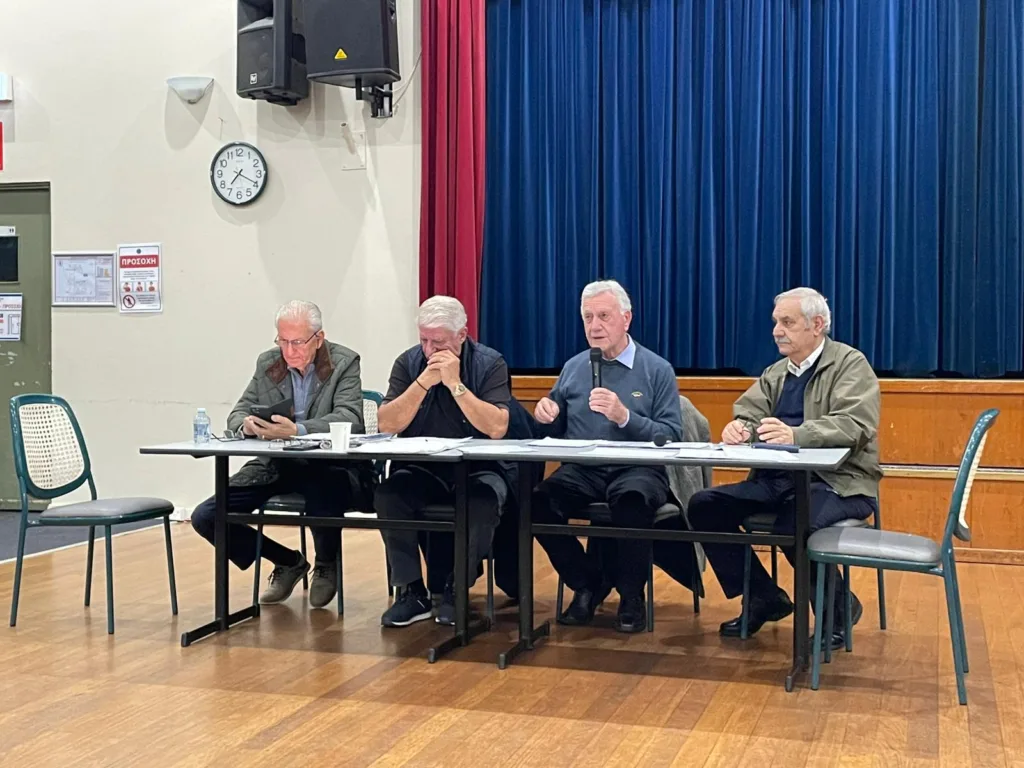 hellenic village public meeting (1)