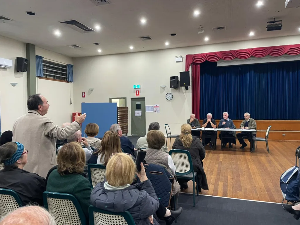 hellenic village public meeting (2)