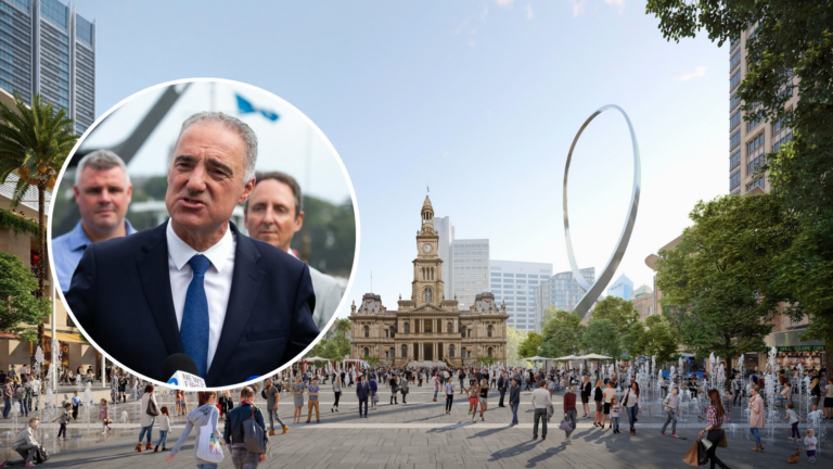 Paul Nicolaou raises concerns over Sydney Town Hall Square project